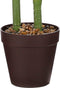 Mica Decorations Monstera Kunstplant in Bloempot - H100 x Ø50 cm - Groen