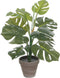 Mica Decorations Monstera Kunstplant in Bloempot Stan - H48 x Ø39 cm - Groen