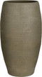 Mica Decorations Morgan Vaas - 39x39x70 cm - Terracotta - Donkergroen