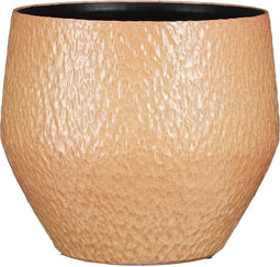 Mica Decorations Morris Bloempot - 28x28x25 cm - Keramiek - Zalm
