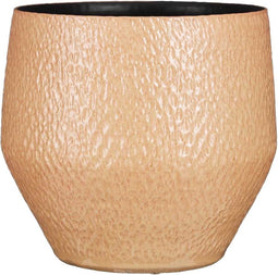 Mica Decorations Morris Ronde Bloempot - H30xØ32 cm - Keramiek - Zalm