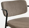 Mica Decorations Nanet Barkruk - H91 cm - Velvet - Beige