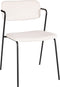 Mica Decorations Nanet Eetkamerstoel - Velvet - Off White