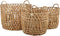 Mica Decorations Nash Manden - H35xØ45 cm - Bruin - Set van 3