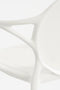 Mica Decorations Nebraska Tuinstoel - L56 x B57 x H80 cm - Polypropyleen - Wit