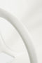 Mica Decorations Nebraska Tuinstoel - L56 x B57 x H80 cm - Polypropyleen - Wit