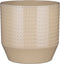 Mica Decorations Nola Bloempot - 21x21x21 cm - Keramiek - Beige
