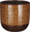 Mica Decorations Nora Bloempot - 25x25x24 cm - Terracotta - Geel