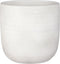 Mica Decorations Nora Bloempot - 34x34x31 cm - Terracotta - Wit