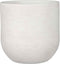 Mica Decorations Nora Bloempot - H21 x Ø23 cm - Terracotta - Off White