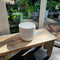 Mica Decorations Nora Bloempot - H24 x Ø25 cm - Terracotta - Off White