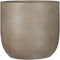 Mica Decorations Nora Bloempot - H24 x Ø25 cm - Terracotta - Taupe