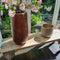 Mica Decorations Nora Bloempot - H24 x Ø25 cm - Terracotta - Taupe