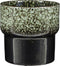 Mica Decorations Obidos Bloempot - H20 x Ø22 cm - Stoneware - Donkergroen