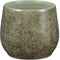 Mica Decorations Oliver Bloempot - H17 x Ø19 cm - Terracotta - Groen