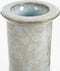 Mica Decorations Oliver Fles Vaas - H50 x Ø26 cm - Terracotta - Blauw