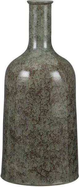 Mica Decorations Oliver Ronde Vaas - H50 x Ø26 cm - Groen