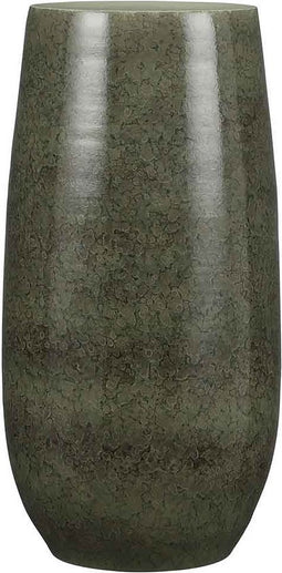 Mica Decorations Oliver Vaas Rond - H50 x Ø26 cm - Groen