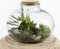 Mica Decorations Olly Vaas - H23 x Ø29 cm - Gerecycled Glas - Transparant