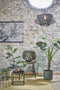Mica Decorations Olly Vaas - H25 x Ø21 cm - Gerecycled Glas - Transparant