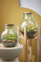 Mica Decorations Olly Vaas - H38 x Ø29 cm - Gerecycled Glas - Transparant
