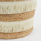 Mica Decorations Opbergmand - Set van 2 - H30 x Ø32 cm - Waterhyacint - Bruin