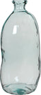 Mica Decorations Organic Glazen Fles - H73 x Ø34 cm - Transparant