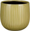 Mica Decorations Pablo Bloempot - 21x21x19 cm - Keramiek - Lichtgroen