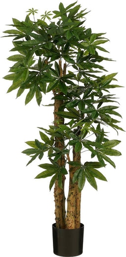 Mica Decorations Pachira Kunstplant - H175 x Ø85 cm - Groen