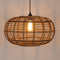 Mica Decorations Page Hanglamp - H27,5 x Ø49 cm - Bamboe - Bruin