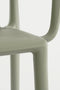 Mica Decorations Paloma Tuinstoel - L53 x B53 x H78 cm - Polypropyleen - Groen