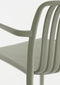 Mica Decorations Paloma Tuinstoel - L53 x B53 x H78 cm - Polypropyleen - Groen