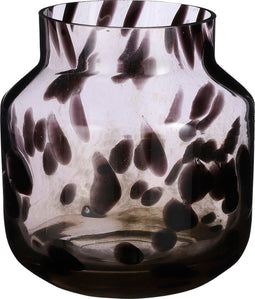 Mica Decorations Pantera Vaas - H23 x Ø21 cm - Bruin