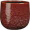 Mica Decorations Paola Bloempot - 21x21x19 cm - Keramiek - Rood