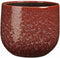 Mica Decorations Paola Bloempot - 25x25x20 cm - Keramiek - Rood