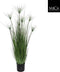Mica Decorations Papyrus Kunstplant - H140-145 x Ø19,5 cm - Groen