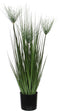 Mica Decorations Papyrus Kunstplant - H76 x Ø12,5 cm - Groen