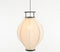 Mica Decorations Pego Hanglamp - H73 x Ø54 cm - Linnen - Off White