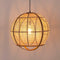 Mica Decorations Pella Hanglamp - H44 x Ø45 cm - Linnen - Beige