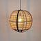 Mica Decorations Pella Hanglamp - H44 x Ø45 cm - Linnen - Off White