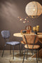 Mica Decorations Pella Hanglamp - H50 x Ø51 cm - Linnen - Beige