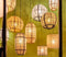 Mica Decorations Pella Hanglamp - H50 x Ø51 cm - Linnen - Beige