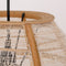 Mica Decorations Pella Hanglamp - H58 x Ø33 cm - Linnen - Beige