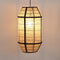 Mica Decorations Pella Hanglamp - H58 x Ø33 cm - Linnen - Off White