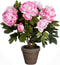 Mica Decorations Peony Kunstbloem - 38x38x50 cm - Polyester - Roze