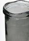 Mica Decorations Pepe Vaas - H20 x Ø15 cm - Gerecycled Glas - Grijs