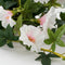 Mica Decorations Petunia Kunst Hangplant - H80 x Ø20 cm - Crème