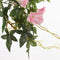 Mica Decorations Petunia Kunst Hangplant in Bloempot Stan - L25 x B45 x H50 cm - Roze
