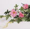 Mica Decorations Petunia Kunst Hangplant - L15 x B20 x H80 cm - Roze