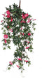 Mica Decorations Petunia Kunst Hangplant - L15 x B20 x H80 cm - Fuchsia